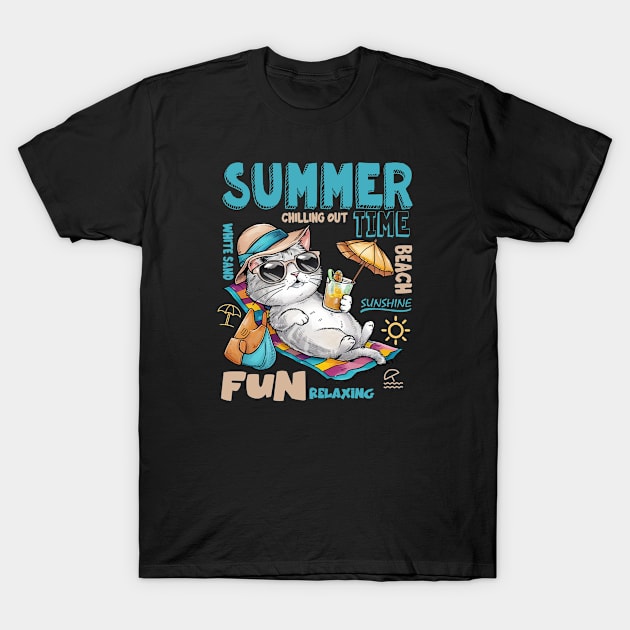 cat T-Shirt by Bertees